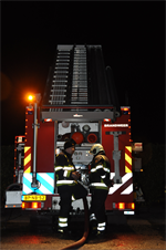 Prio 1 Brand Bijgebouw De Leeuwerikhoeve Beauty en Sauna Hillamaweg Burgum